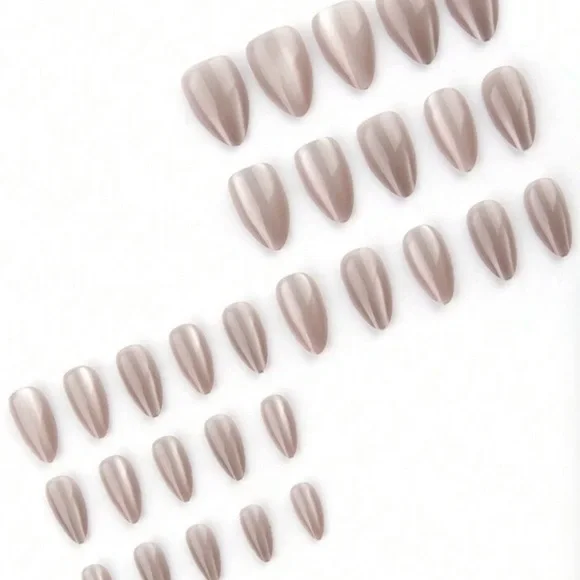 Minimal and Floral Multicolor Almond Shaped Press On Nails Bundle - Picture 6 of 8